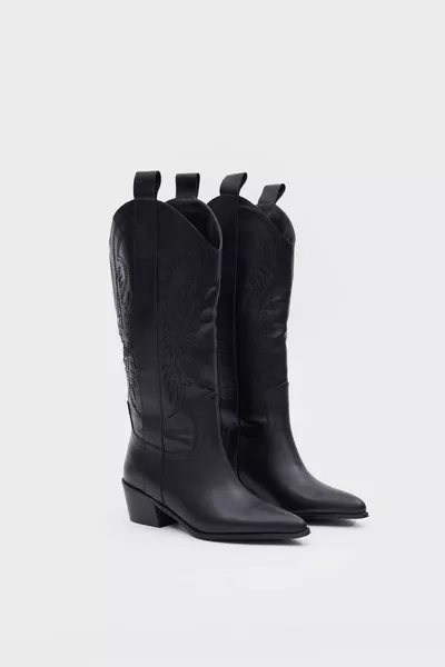  Echt lederen cowboylaarzen voor dames