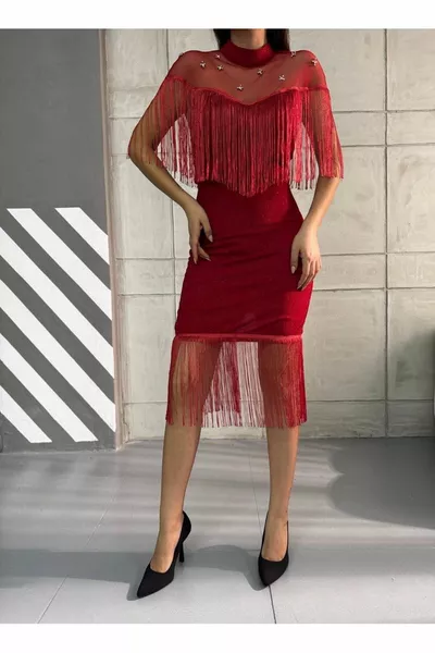 Блясък пискюл Хена и след парти рокля