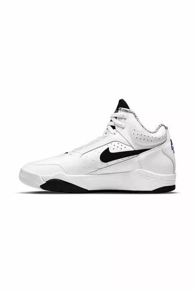 Scarpe da basket unisex  White Air Flight Lite Mid