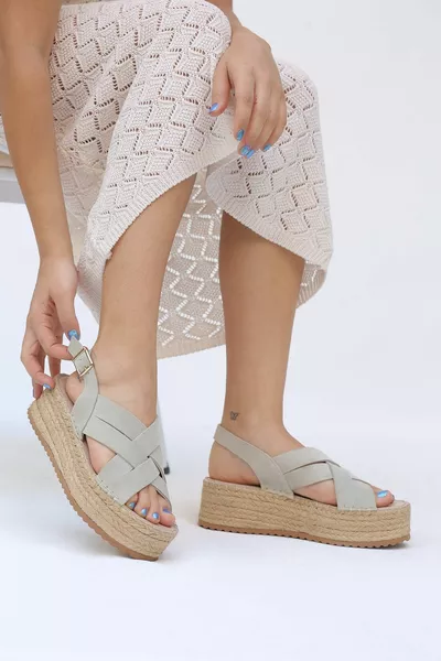 Sandali da donna Ullisa in pelle naturale 