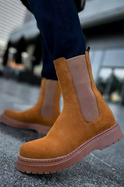  SRT Alaska Suede Bottes Homme TABA