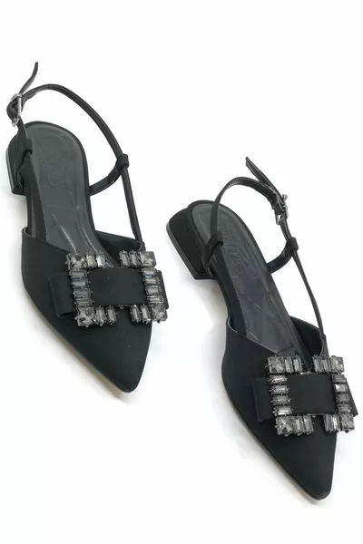 Ventes Stone Women's Ballet Flats Black