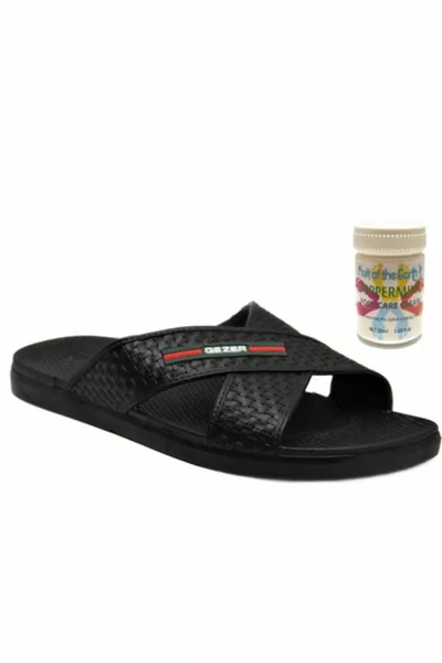 gzr нескользящие мужские тапочки для ванны сад морские тапочки +  мл пятка, крем для восстановления ног для удаления мозолей