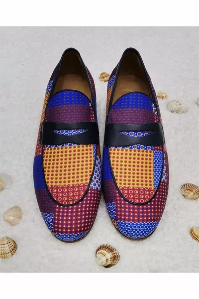 натуральная кожа специального дизайна красочная льняная обувь ремень подарок 