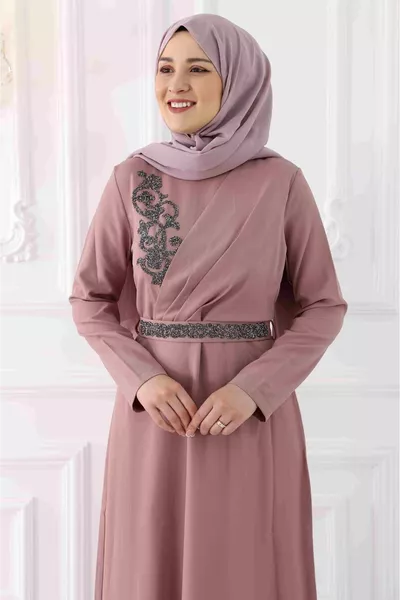 Вечерна рокля Sena Rose Dried