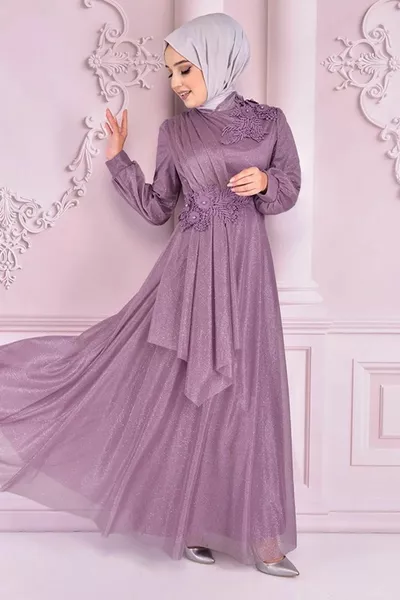 فساتين سهرة محجبة