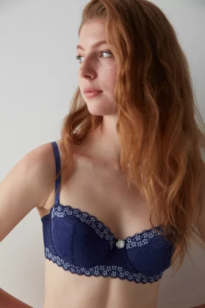 Bloom Dantelli Lacivert Sütyen