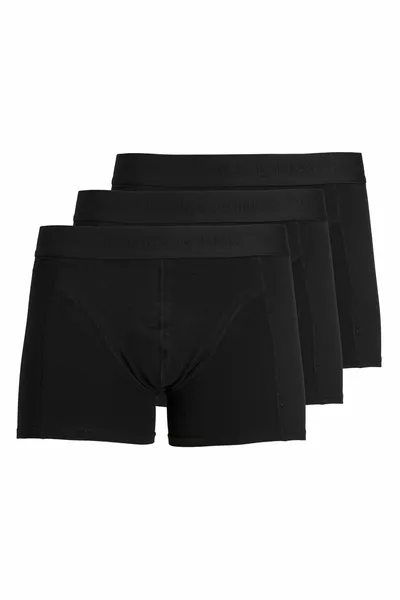 JACWAISTBAND TRUNKS 3 PAC Siyah Erkek Boxer 