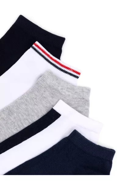 U.S. Polo Assn. Donkerblauwe Heren Sneakersokken 5-PACK