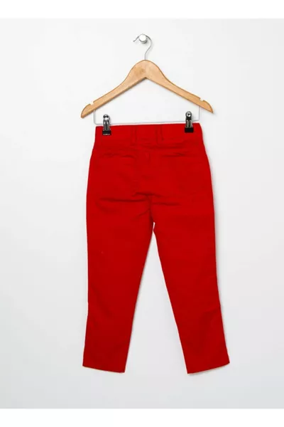 Pantaloni Rossi da Ragazzo