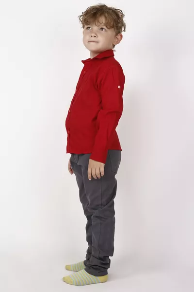 Camicia scolastica a maniche lunghe per bambino, per spettacoli del  Aprile e del  Ottobre