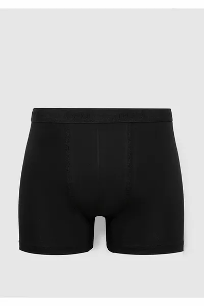 Siyah Basic Boxer 