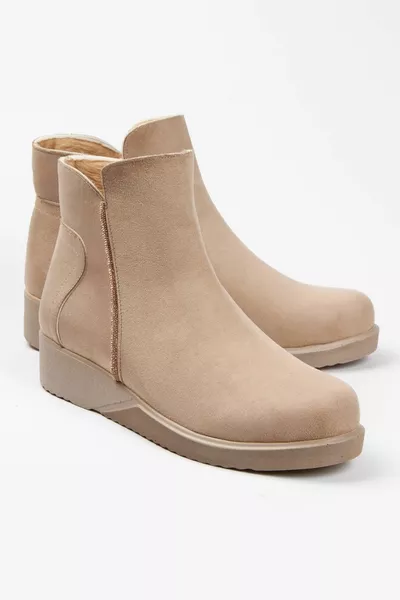 كبير الحجم مريحة عارضة الحجر من جلد الغزال الأحذية