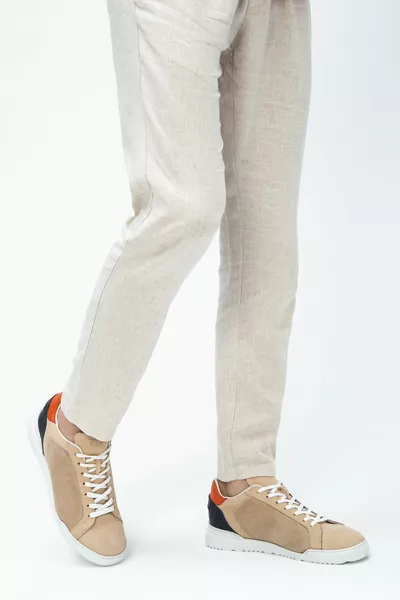 أحذية رياضية وأحذية رياضية من الجلد الطبيعي للرجال  -1 Erk Ayk 