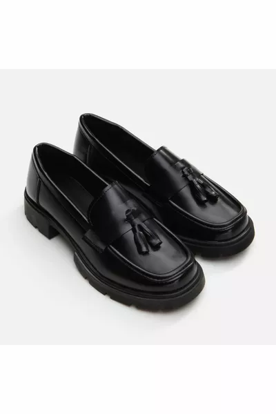 Mocassins Femme Noir