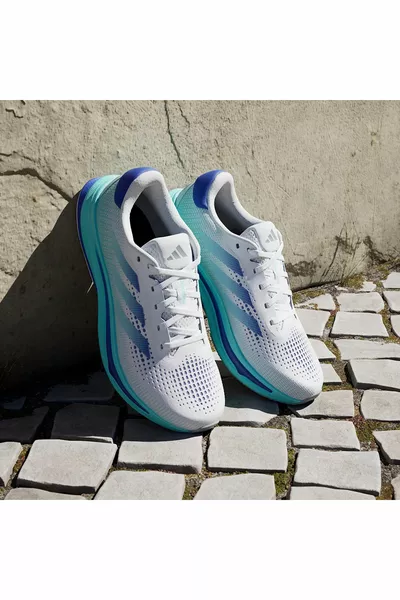 Supernova Rise M Herren Weiß Laufschuhe 