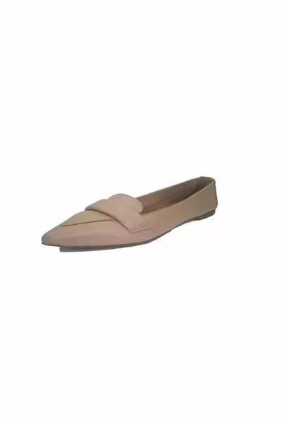 Ballerine da donna in pelle 