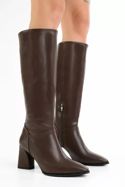 Women's Tiago Bitter Brown Skin Boots