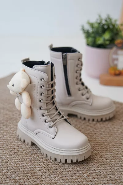 Гарантирано  Ежедневни ортопедични плюшени мече Ботуши за момичета