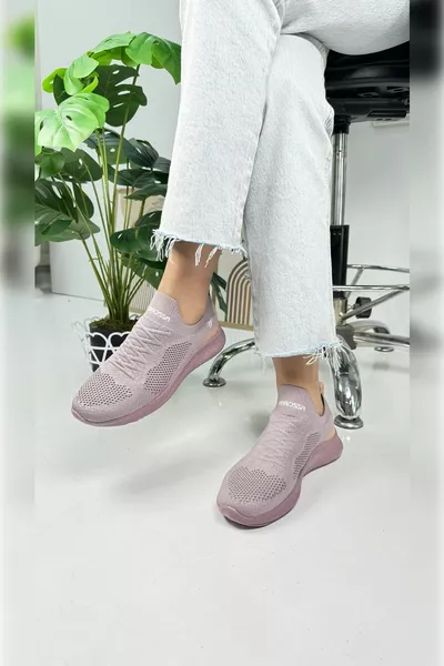 Casual Unisex Sneaker Slip-on Traspirante Leggero Escursionismo Senza Lacci Elastico Sneakers f