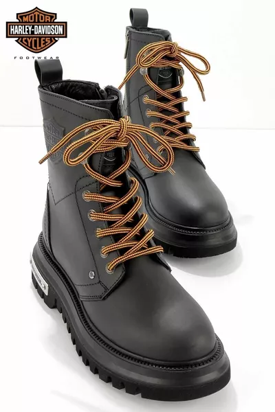 Lastik Tabanlı Deri Bot