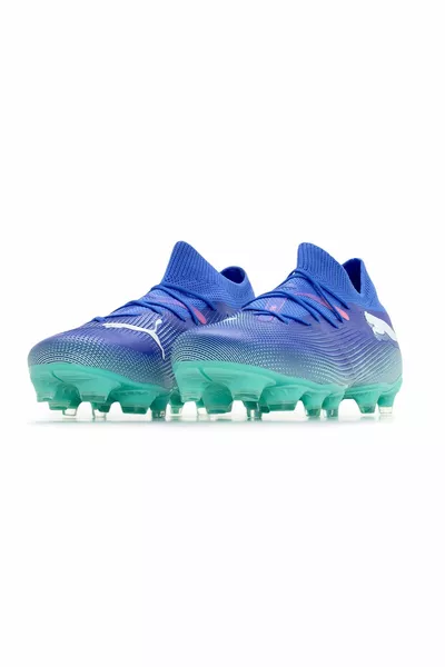Future 7 Match Fg/Ag Herren Blaue Fußballschuhe 
