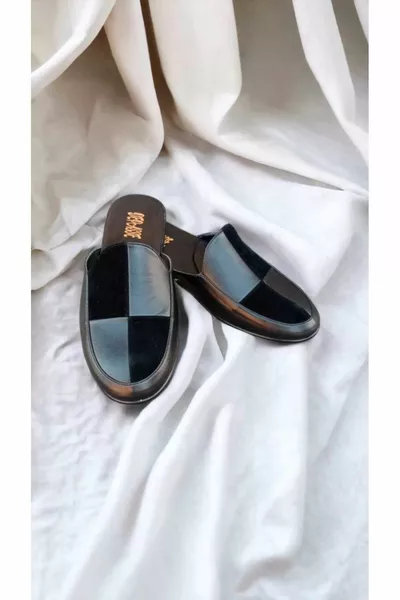 المهر المنزلي للرجال السود ونعال العريس