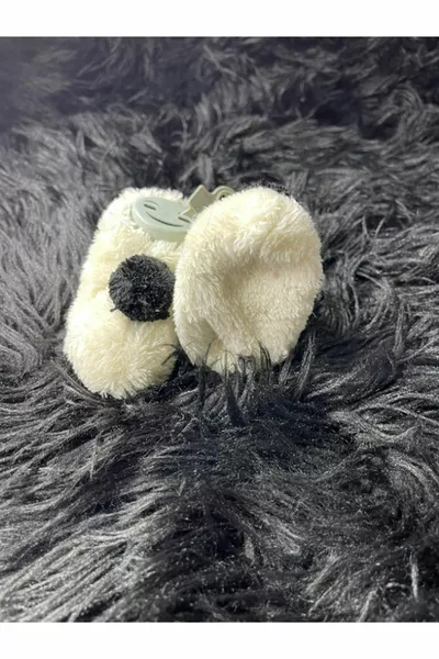 Eerste Stap Baby Meisje Jongen Pluche Pompom Blauw-Grijs-Crème-Wit-Gedroogd Rozen-Poeder Home Sokken Laarsjes