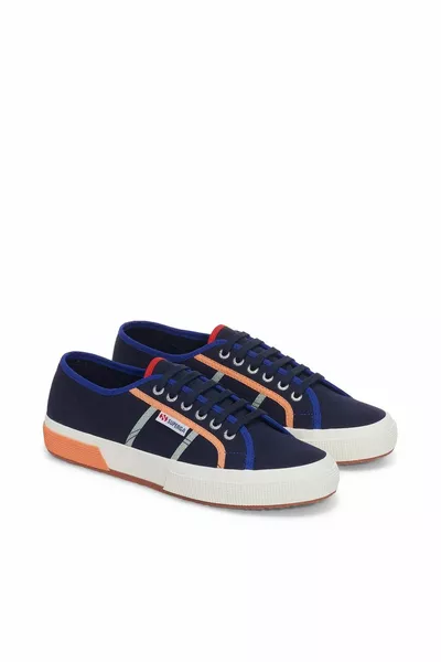  Colorblocking Unisex Navy Sneakers