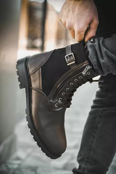 Zetta Bottes postales en molleton pour hommes