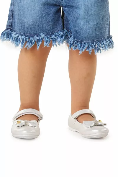 Bellatjes met klittenbandstrik voor meisjes