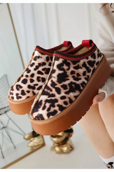 Mucy Luipaard Suède Laarzen