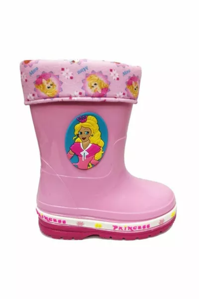  Kar Kış Sıcak Astar Patik Çocuk Çizme