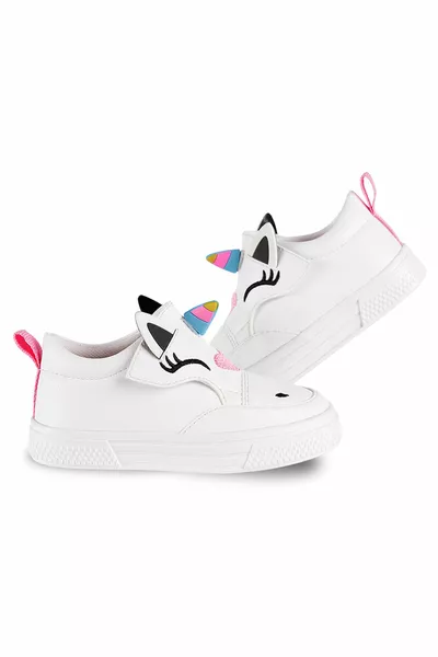 Unicorn White Girl Sneakers Sneakers