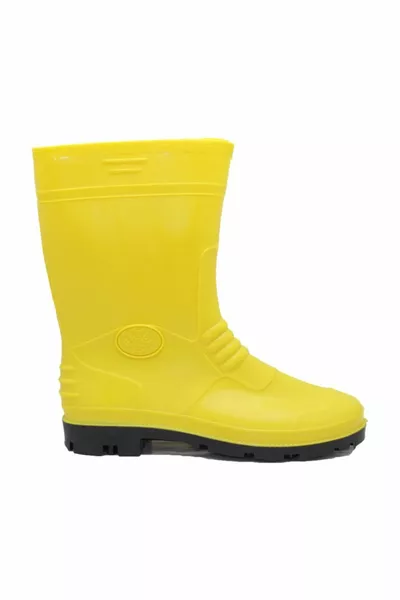 أحذية قصيرة صفراء للجنسين