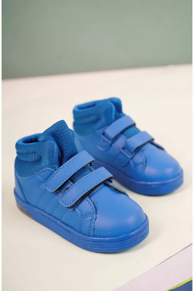 Illuminated Blue Baby Sport Boots