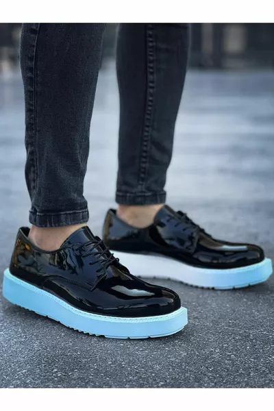  RBT Classic Lace Chaussures Homme NOIR