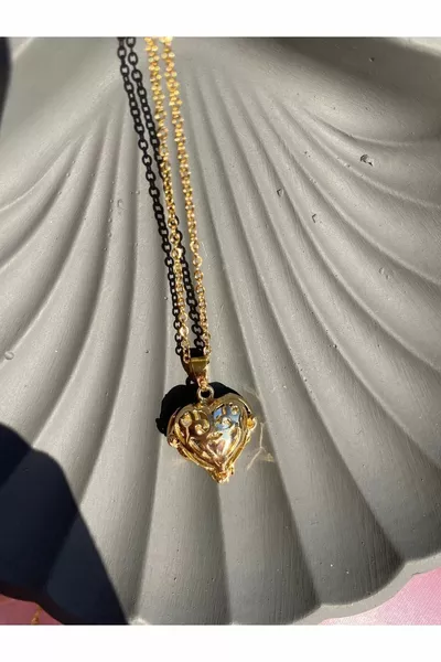 Колие от стомана "Сърцето на океана"