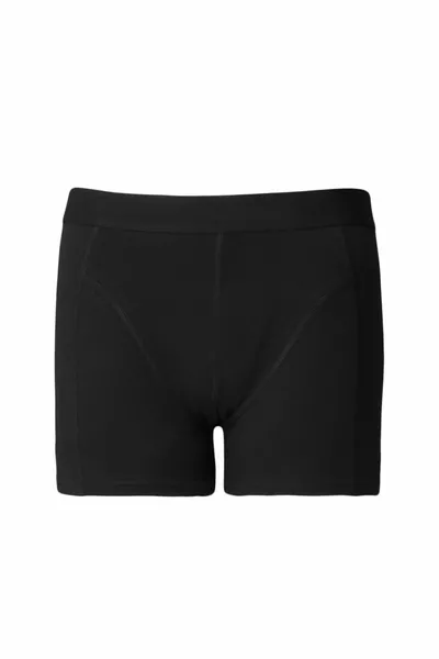 Lot de 5 boxers souples en coton noir pour hommes