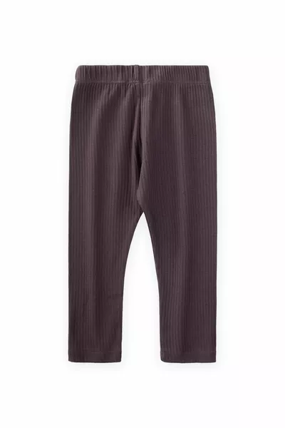 Леггинсы в рубчик 0-5 лет антрацит