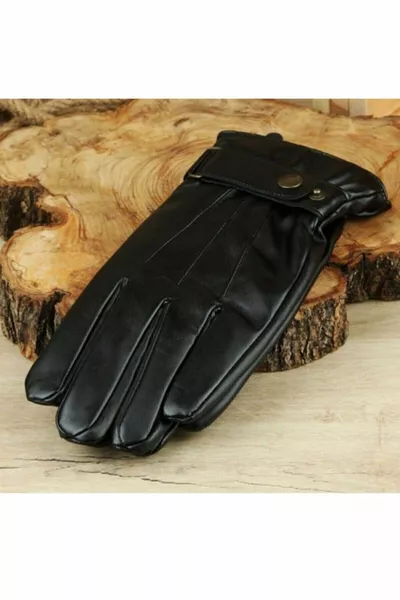 Мъжки ръкавици от изкуствена кожа