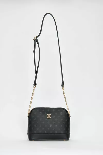 Black Monogram Women's Shoulder Bag 
