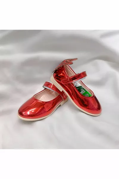 الفتيات الأحمر براءات الاختراع الجلود فراشة الرقم العظام أنيقة الباليه الشقق