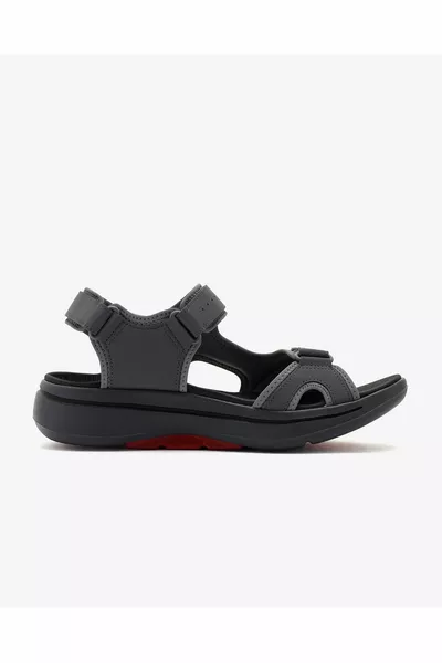 Go Walk Arch Fit Sandalo - Mission II Sandali Grigi Uomo  Ccrd