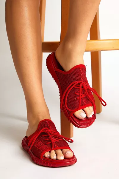 Unisex Maglieria Rossa Special Edition Pantofole Tbtr