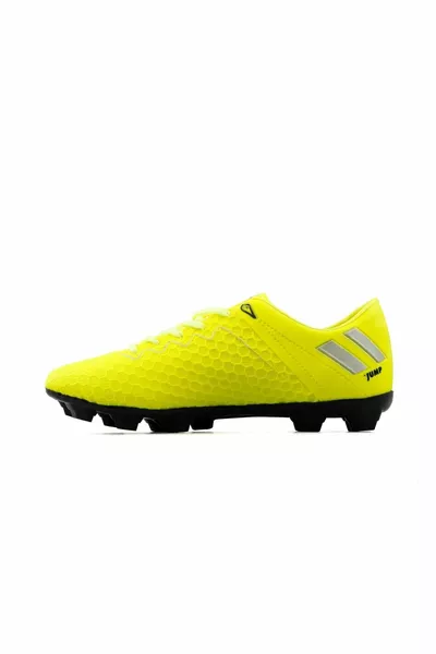  D Neon Gelb Silber Herren Gras Fussballschuhe -d-neon-gelb-silber gelb