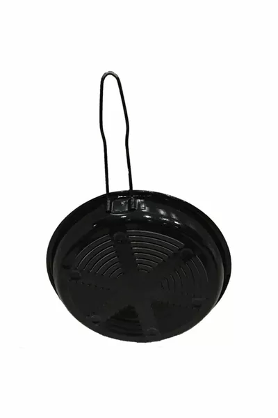 Enamel Roasting Pan with Ember Handle Chestnut Chestnut Chestnut Eggplant Pepper Corn Roast