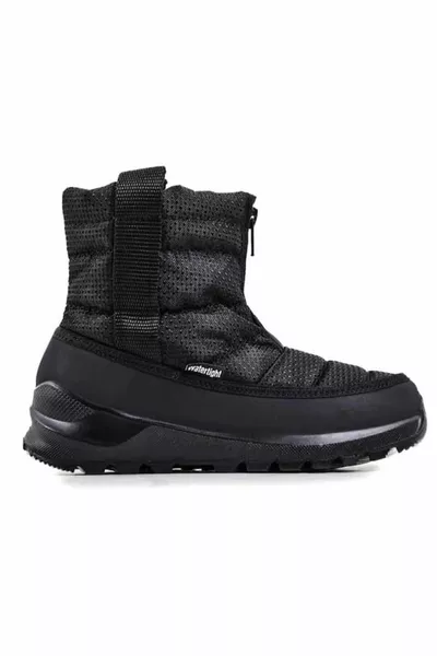 Schwarze Orthopädie Wasserdichte Schneestiefel