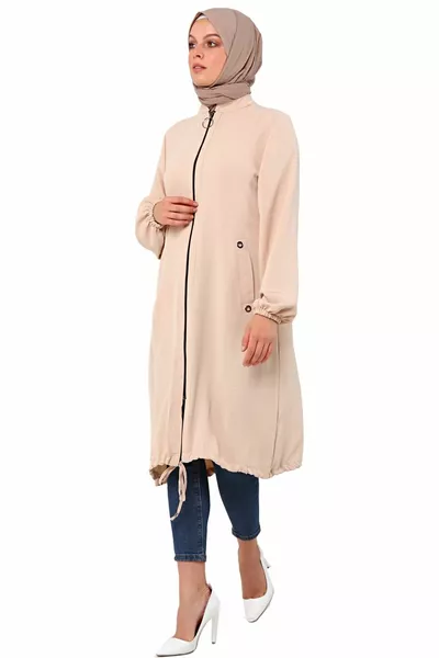 Women's Hijab Clothing Aerobin Zippered Summer Cap