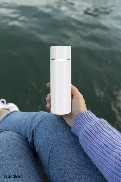  فولاذ طبقة مزدوجة  مل نوع الجيب ترمس صغير صغير 